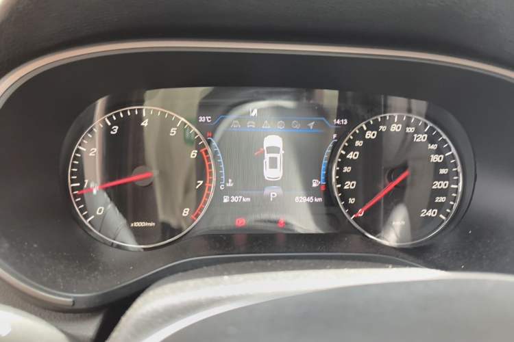 Used FAW Junpai D80 2019 TD220 Automatic Deluxe Model Instrument Cluster
