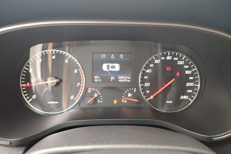 Used FAW Junpai D80 2019 TD220 Automatic Elite Model Instrument Cluster