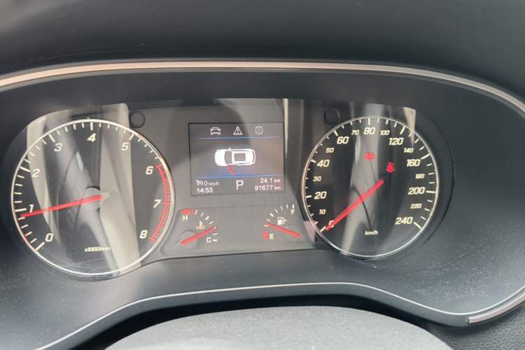 Used FAW Junpai D80 2019 TD220 Automatic Elite Model Instrument Cluster
