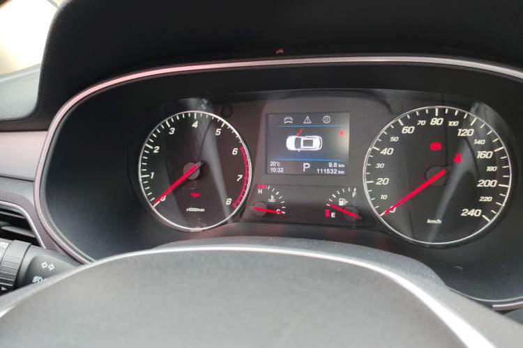 Used FAW Junpai D80 2019 TD220 Automatic Elite Model Instrument Cluster