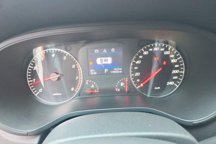 Used FAW Junpai D80 2019 TD220 Automatic Elite Model Instrument Cluster