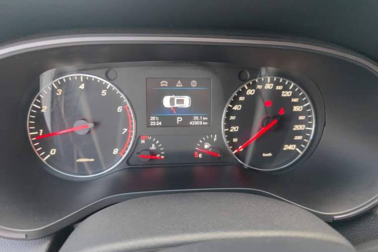 Used FAW Junpai D80 2019 TD220 Automatic Tech Model Instrument Cluster