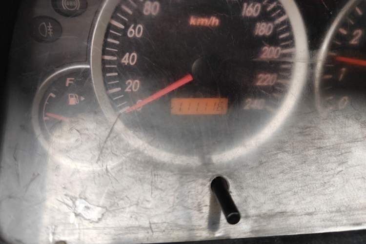 Used FAW Senya M80 2011 Value Edition 1.3L Manual 5-Seater Odometer Close Up