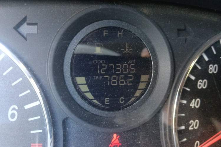 Used FAW Senya M80 2014 1.3L Manual 5-Seater Happiness Edition Odometer Close Up