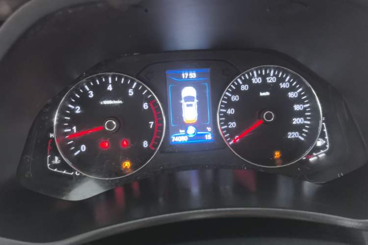 Used FAW Senya R7 2016 1.6L Manual Smart Version Instrument Cluster