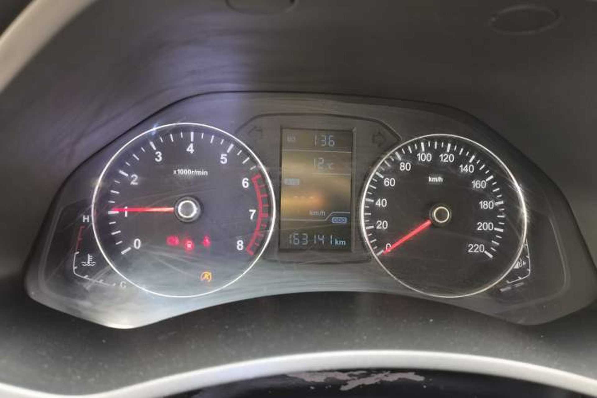 Used FAW Senya R7 2016 1.6L Manual Luxury Model Instrument Cluster