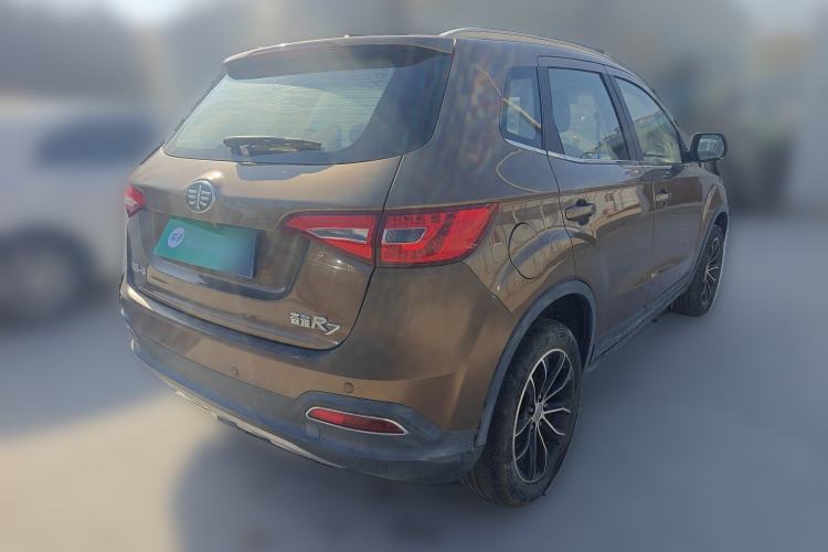 Used FAW Senya R7 2016 1.6L Manual Smart Version Rear Right 45 Deg