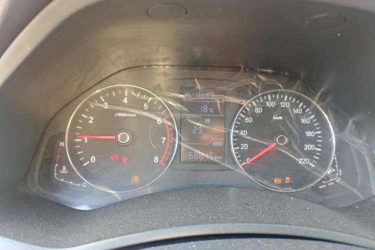Used FAW Senya R7 2016 1.6L Manual Luxury Model Instrument Cluster