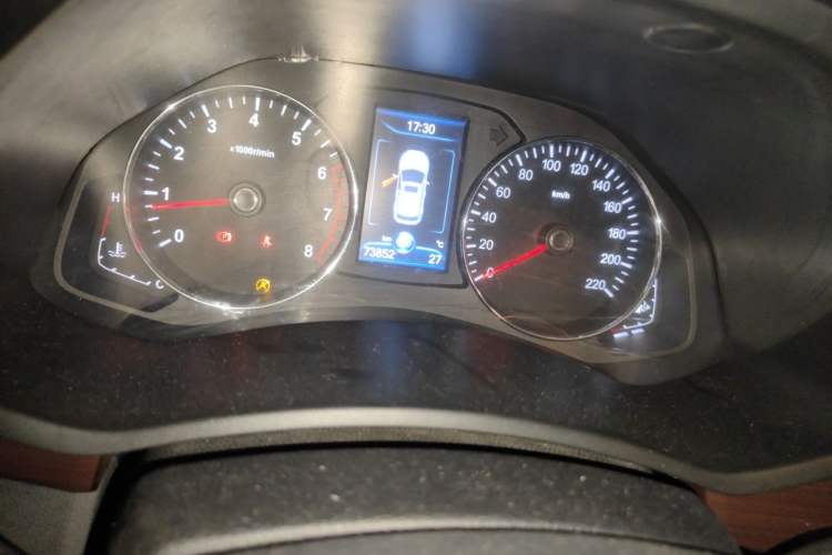 Used FAW Senya R7 2016 1.6L Manual Smart Version Instrument Cluster
