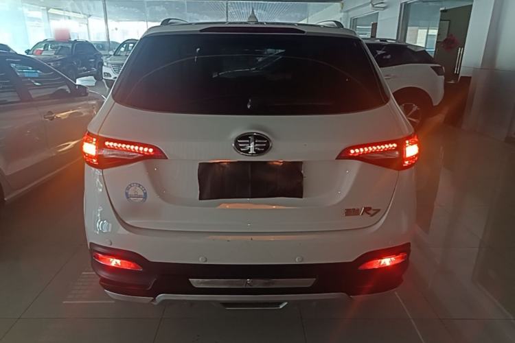 Used FAW Senya R7 2016 1.6L Automatic Smart Version Rear