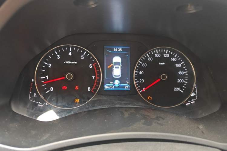 Used FAW Senya R7 2016 1.6L Manual Smart Version Instrument Cluster