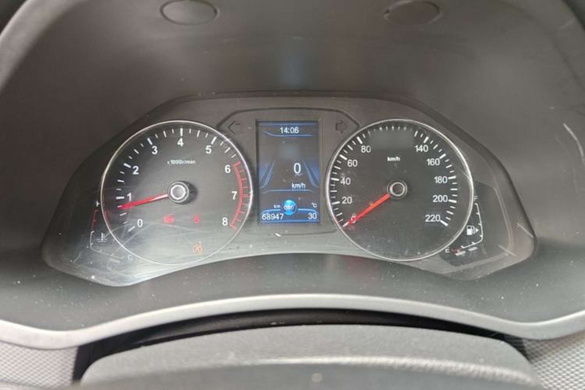 Used FAW Senya R7 2017 1.6L Manual Smart Model Instrument Cluster