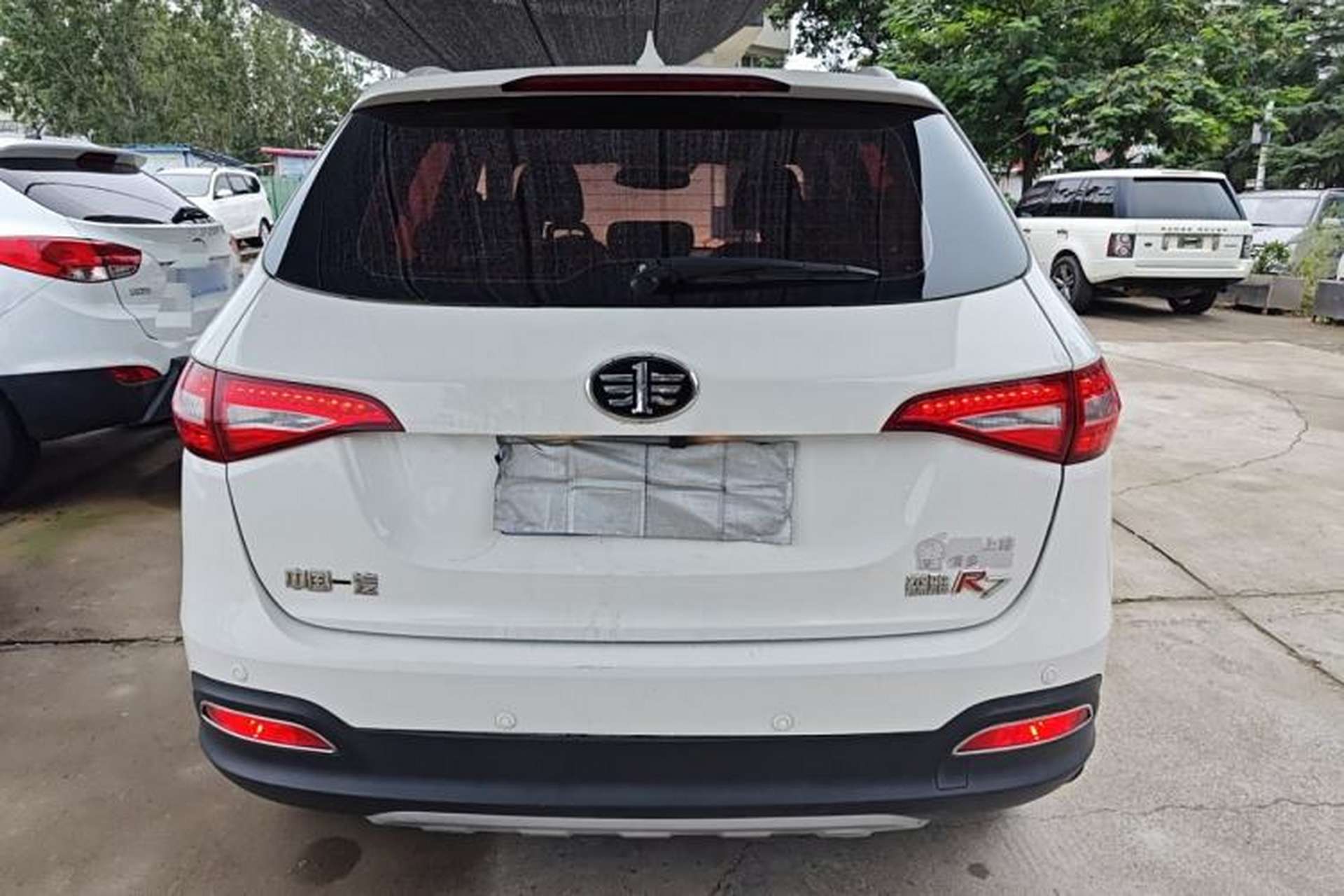 Used FAW Senya R7 2017 1.6L Manual Luxury Model Rear