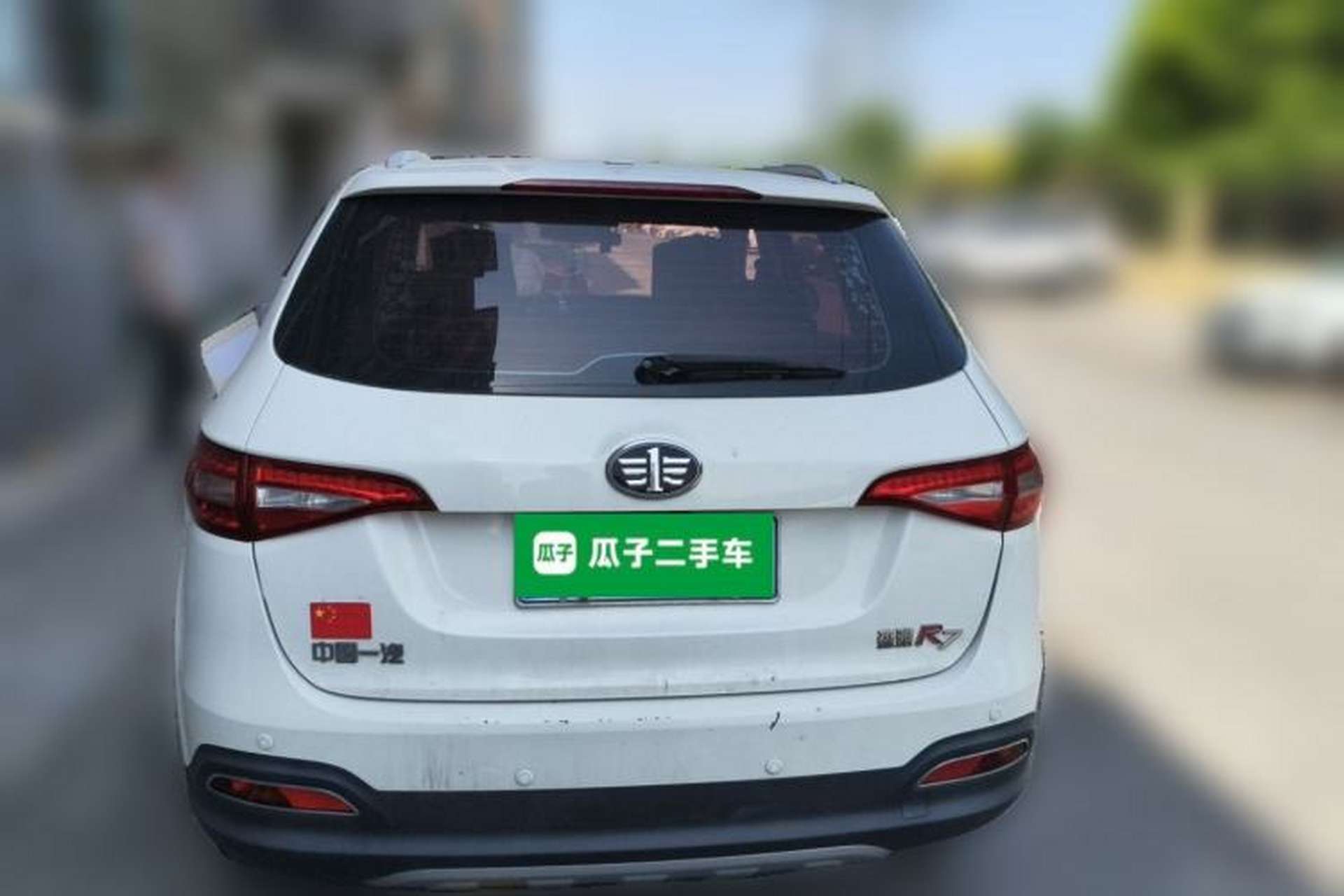 Used FAW Senya R7 2017 1.6L Manual Luxury Model Rear