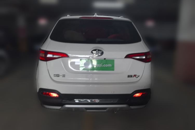 Used FAW Senya R7 2017 1.6L Automatic Smart Version Rear