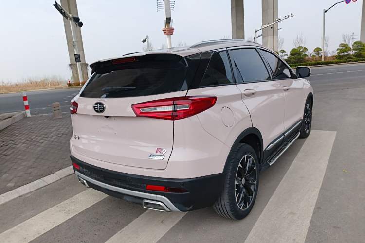 Used FAW Senya R9 2018 1.2T Automatic Luxury Smart Edition Rear Right 45 Deg