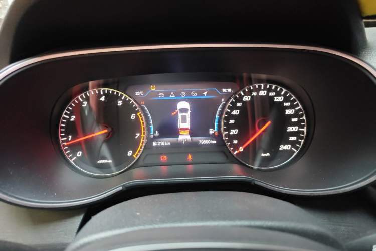 Used FAW Senya R9 2018 1.2T Automatic Prestige Smart Enjoyment Model Instrument Cluster
