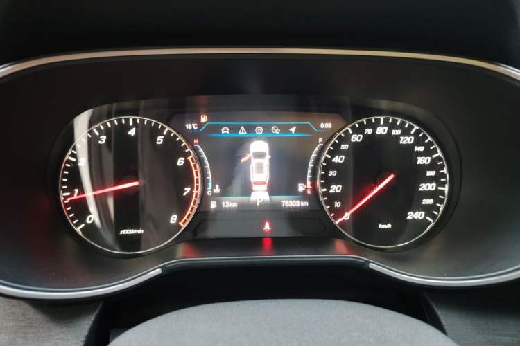 Used FAW Senya R9 2018 1.2T Automatic Prestige Smart Enjoyment Model Instrument Cluster