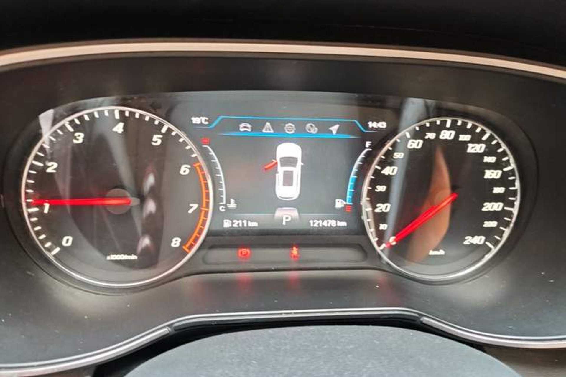 Used FAW Senya R9 2018 1.2T Automatic Prestige Smart Enjoyment Model Instrument Cluster
