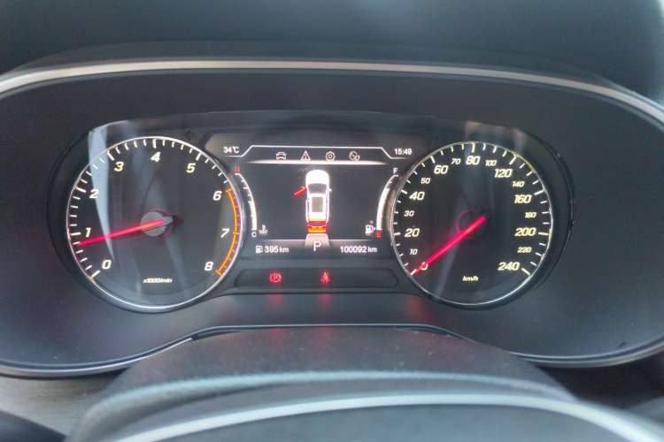 Used FAW Senya R9 2018 1.2T Automatic Luxury Smart Edition Instrument Cluster