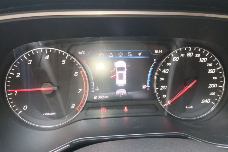 Used FAW Senya R9 2018 1.2T Automatic Prestige Smart Enjoyment Model Instrument Cluster