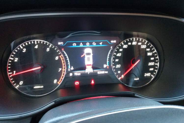 Used FAW Senya R9 2018 1.2T Automatic Prestige Smart Enjoyment Model Instrument Cluster