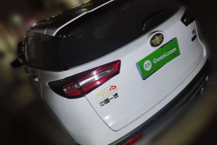 Used FAW Senya R9 2018 1.2T Automatic Luxury Smart Edition Rear Left 45 Deg