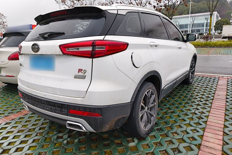 Used FAW Senya R9 2018 1.2T Automatic Luxury Smart Edition Rear Right 45 Deg