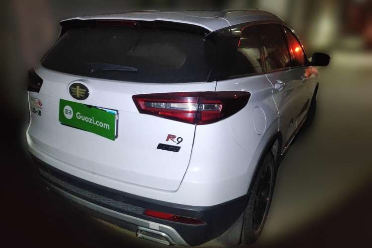 Used FAW Senya R9 2018 1.2T Automatic Luxury Smart Edition Rear Right 45 Deg
