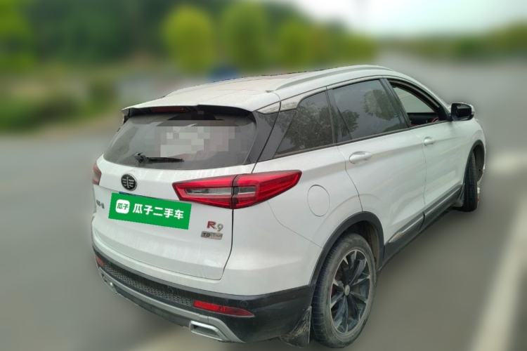 Used FAW Senya R9 2018 1.2T Manual Luxury Smart Edition Rear Right 45 Deg