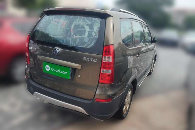 Used FAW Senya S80 2011 1.5L Manual 5-Seater Urban Elite Edition Rear Right 45 Deg