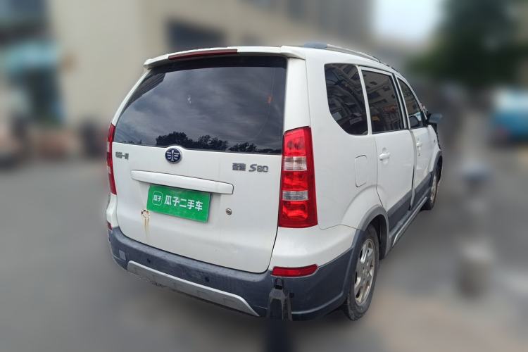 Used FAW Senya S80 2011 1.5L Manual 5-Seater Urban Elite Edition Rear Right 45 Deg
