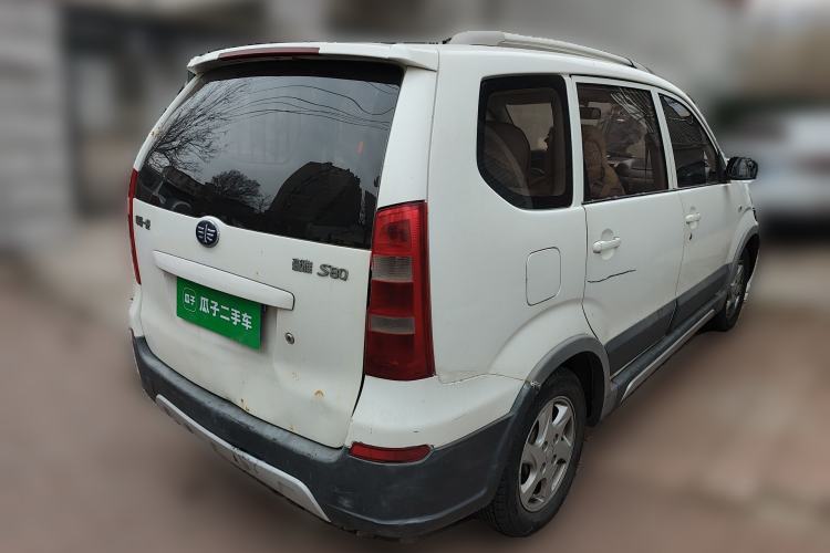 Used FAW Senya S80 2011 1.3L Manual 5-Seater Comfort Version Rear Right 45 Deg