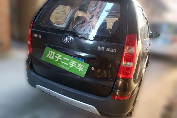Used FAW Senya S80 2013 1.5L Manual 5-Seater Fashionable Luxury Model Rear Right 45 Deg