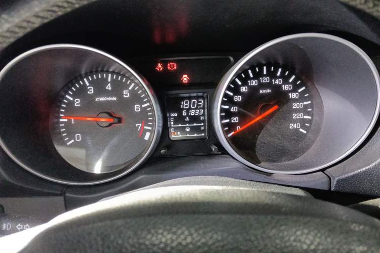 Used FAW Senya S80 2013 1.5L Manual 5-Seat Urban Fashion Edition Instrument Cluster