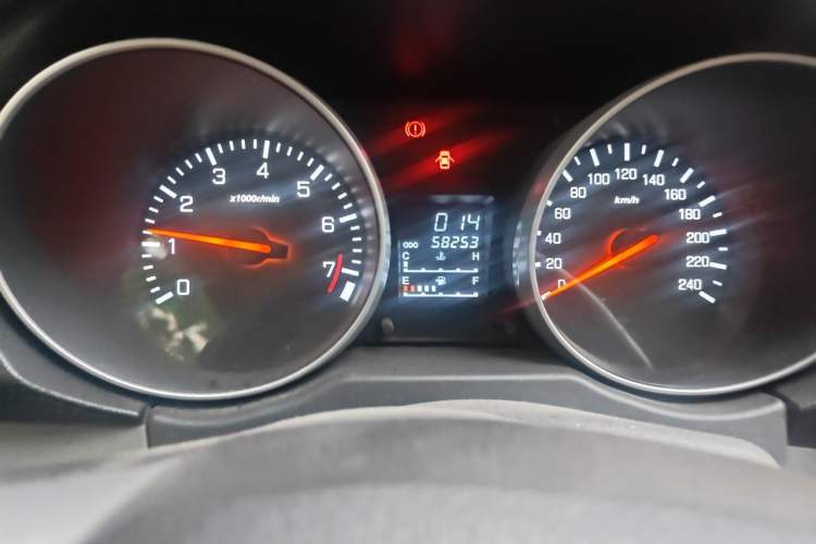 Used FAW Senya S80 2013 1.5L Manual 7-Seater Urban Fashion Edition Instrument Cluster