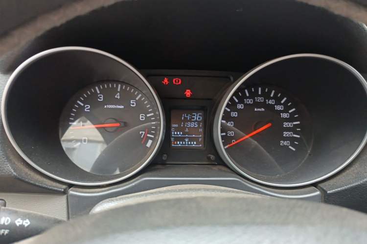 Used FAW Senya S80 2014 1.5L Manual 5-Seat Sporty Urban B Edition Instrument Cluster