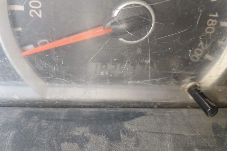 Used FAW Xiali 2012 N3 1.0L Sedan Base Model Odometer Close Up
