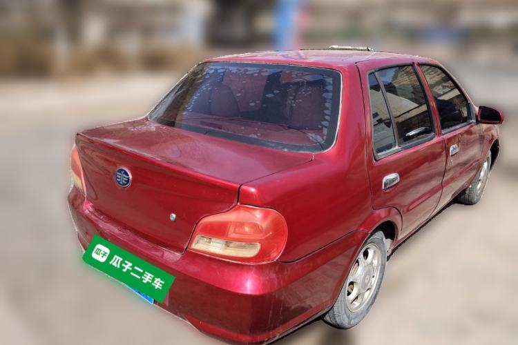 Used FAW Xiali 2012 N3 1.0L Sedan Base Model Rear Right 45 Deg