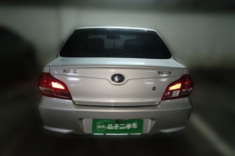 Used FAW Xiali 2012 N3 1.0L Sedan Comfort Model Rear