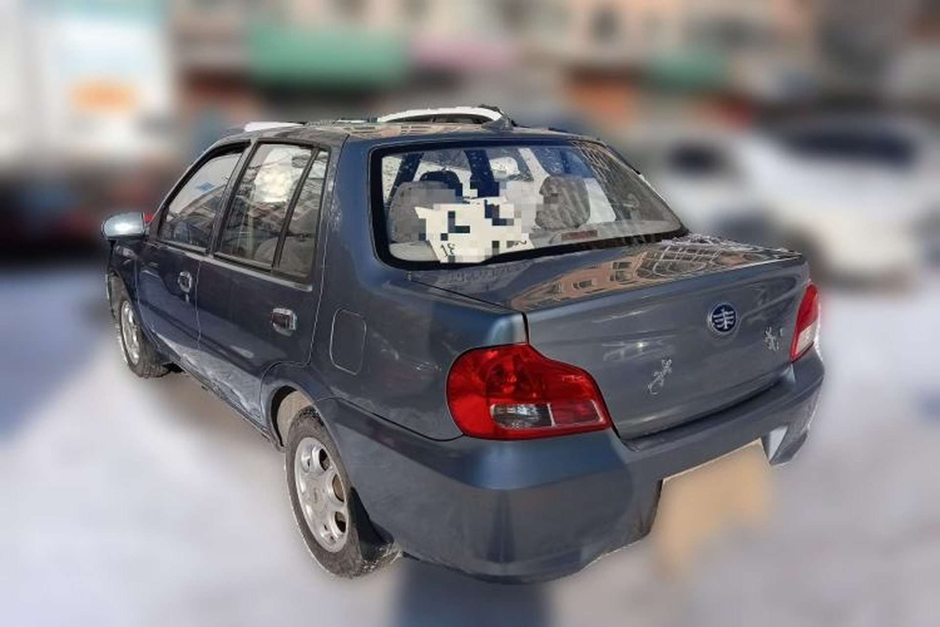 Used FAW Xiali 2012 N3 1.0L Sedan - Practical Model Rear Left 45 Deg