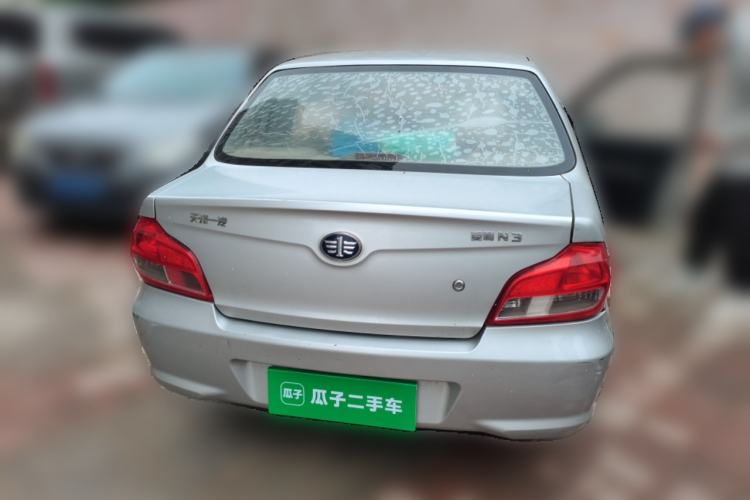 Used FAW Xiali 2012 N3 1.0L Sedan Base Model Rear