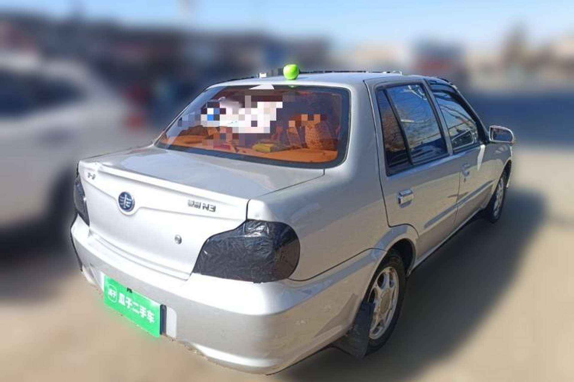 Used FAW Xiali 2012 N3 1.0L Sedan - Practical Model Rear Right 45 Deg