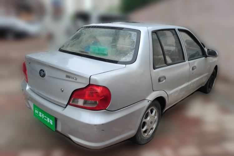 Used FAW Xiali 2012 N3 1.0L Sedan Base Model Rear Right 45 Deg