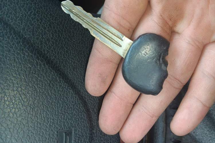 Used FAW Xiali 2012 N3 1.0L Sedan Comfort Model Vehicle Key