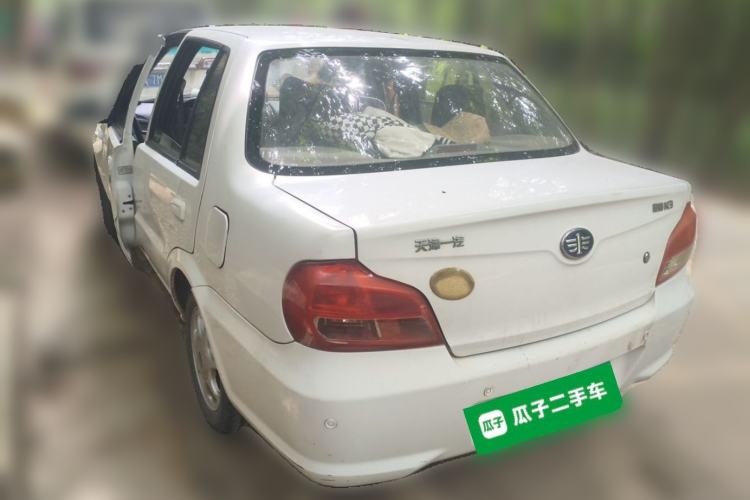 Used FAW Xiali 2012 N3 1.0L Sedan - Practical Model Rear Left 45 Deg