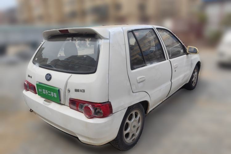 Used FAW Xiali 2012 N3 1.0L Hatchback Standard Model Rear Right 45 Deg