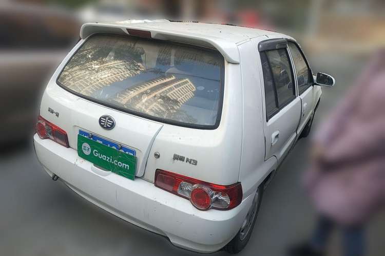 Used FAW Xiali 2012 N3 1.0L Hatchback Standard Model Rear Right 45 Deg