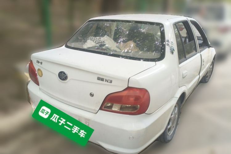 Used FAW Xiali 2012 N3 1.0L Sedan - Practical Model Rear Right 45 Deg