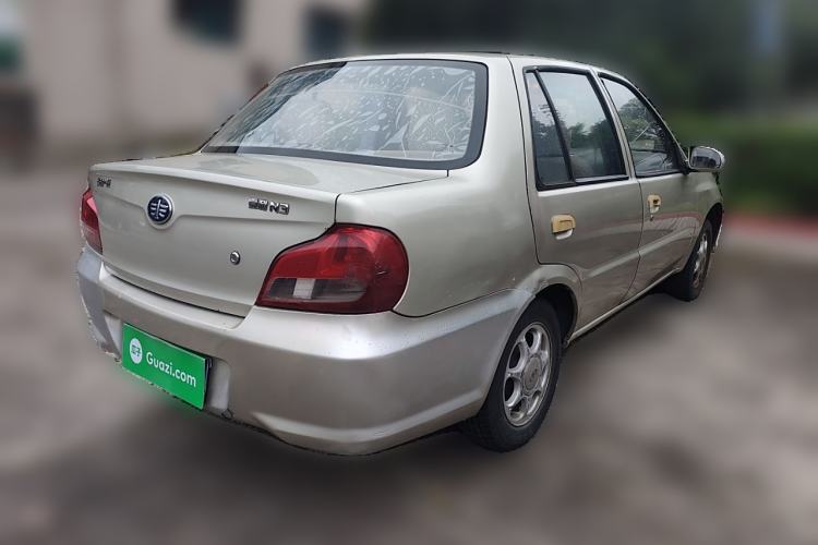 Used FAW Xiali 2012 N3 1.0L Sedan - Practical Model Rear Right 45 Deg